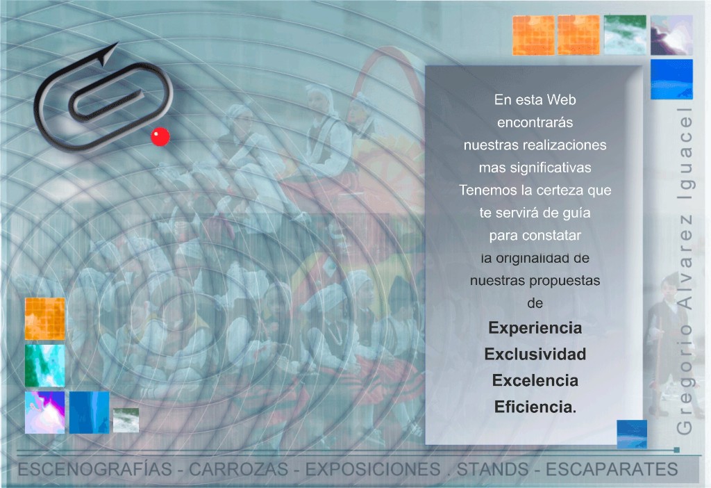 ESCENOGRAF&Iacute;AS  CARROZAS  EXPOSICIONES  STANDS  ESCAPARATES